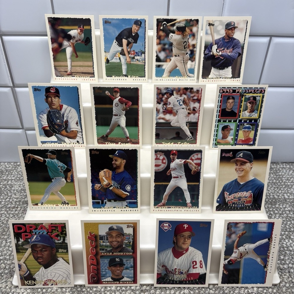 1995 Topps Traded Baseball Partial Base Set‎ Exc Cond - Picture 5 of 10